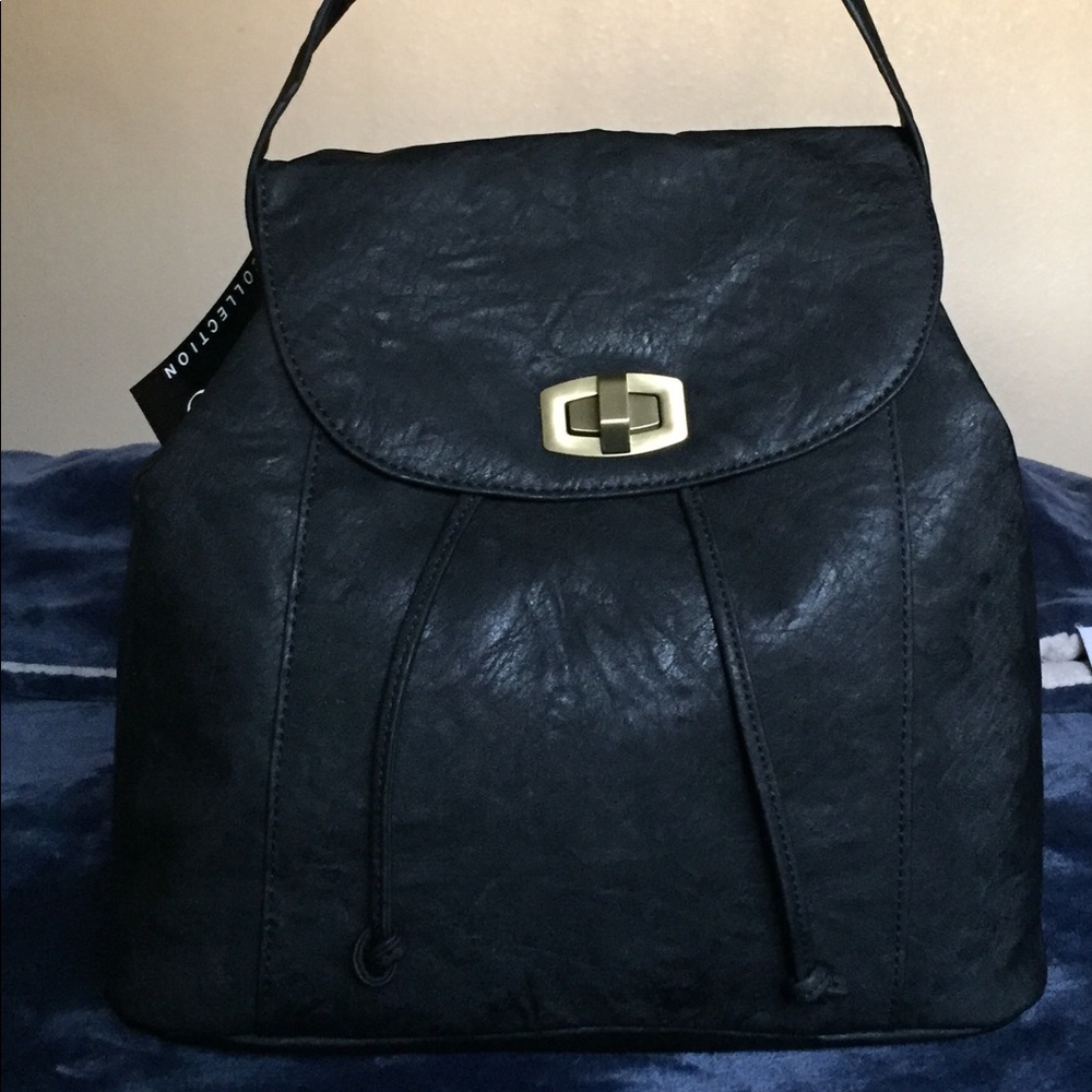 Black backpack/purse